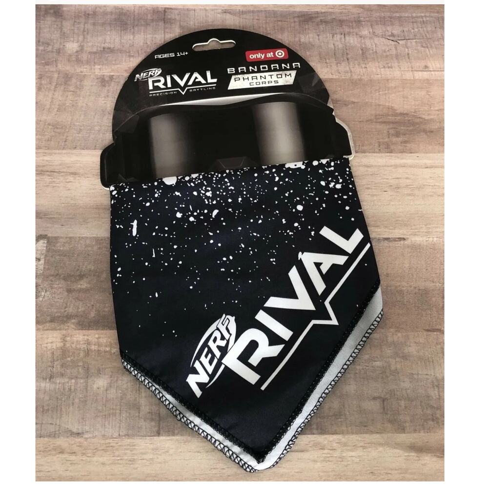 Nerf Rival Phantom Corps Black Bandana NEW